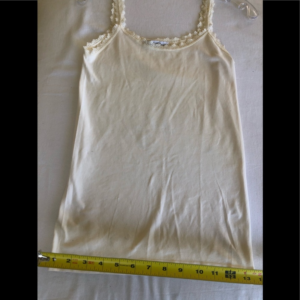 Louella Rose Tank w/ Laced Shoulders & Neckline. - Picture 6 of 6